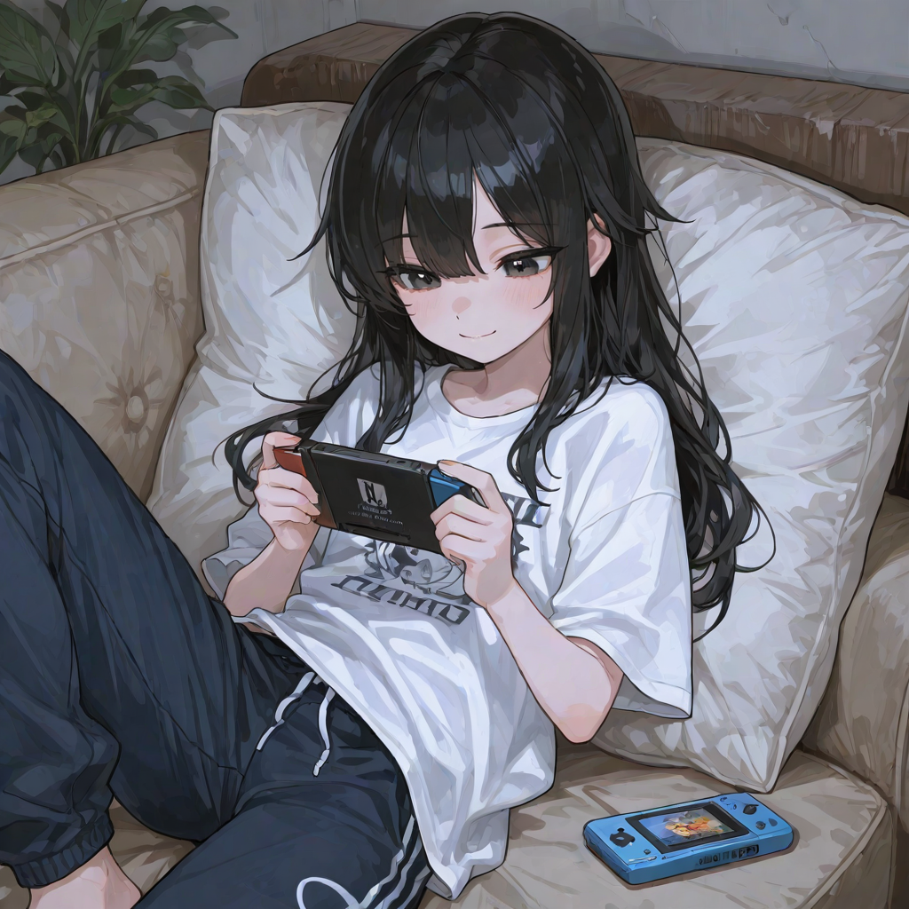 여동생과 새벽에 몰래 게임하기 대표 이미지