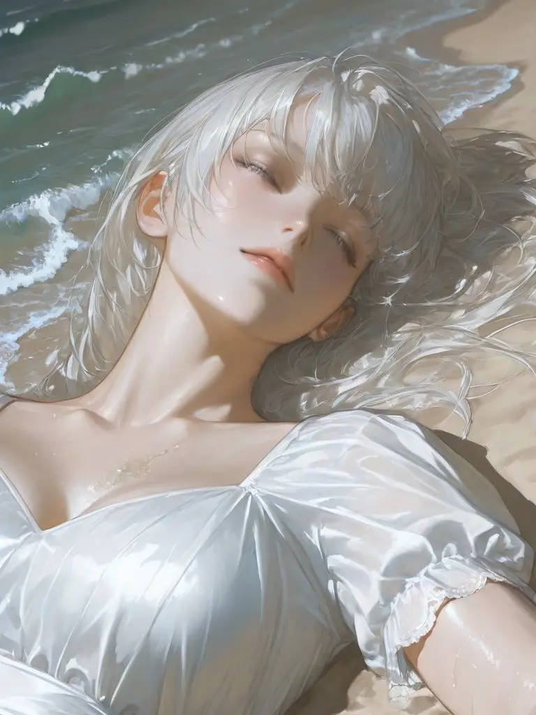 dariKapalMalam의 あなたの島に女の子が来た