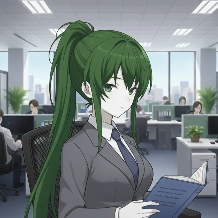 정장 입은 최다은