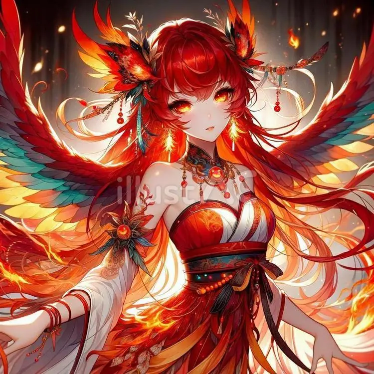 AiryLava8754의 四神の一人朱雀は主人公を溺愛する