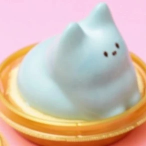 ソーダ味ネコプリン