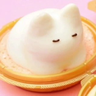 バニラ味ネコプリン