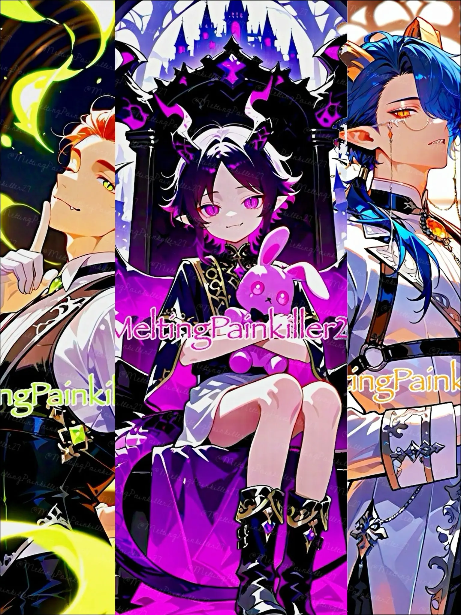 MeltingPainkiller27의 やさしい魔王と、ふたりの腹心