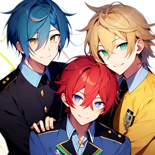 SpicyTree9246의 3人の男子と男子寮で過ごす事に!?