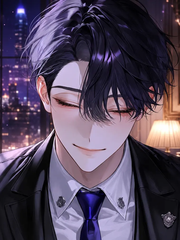 arigatouzeta의 Doting Squinty-Eyed Boyfriend Wants to Open His Eyes!