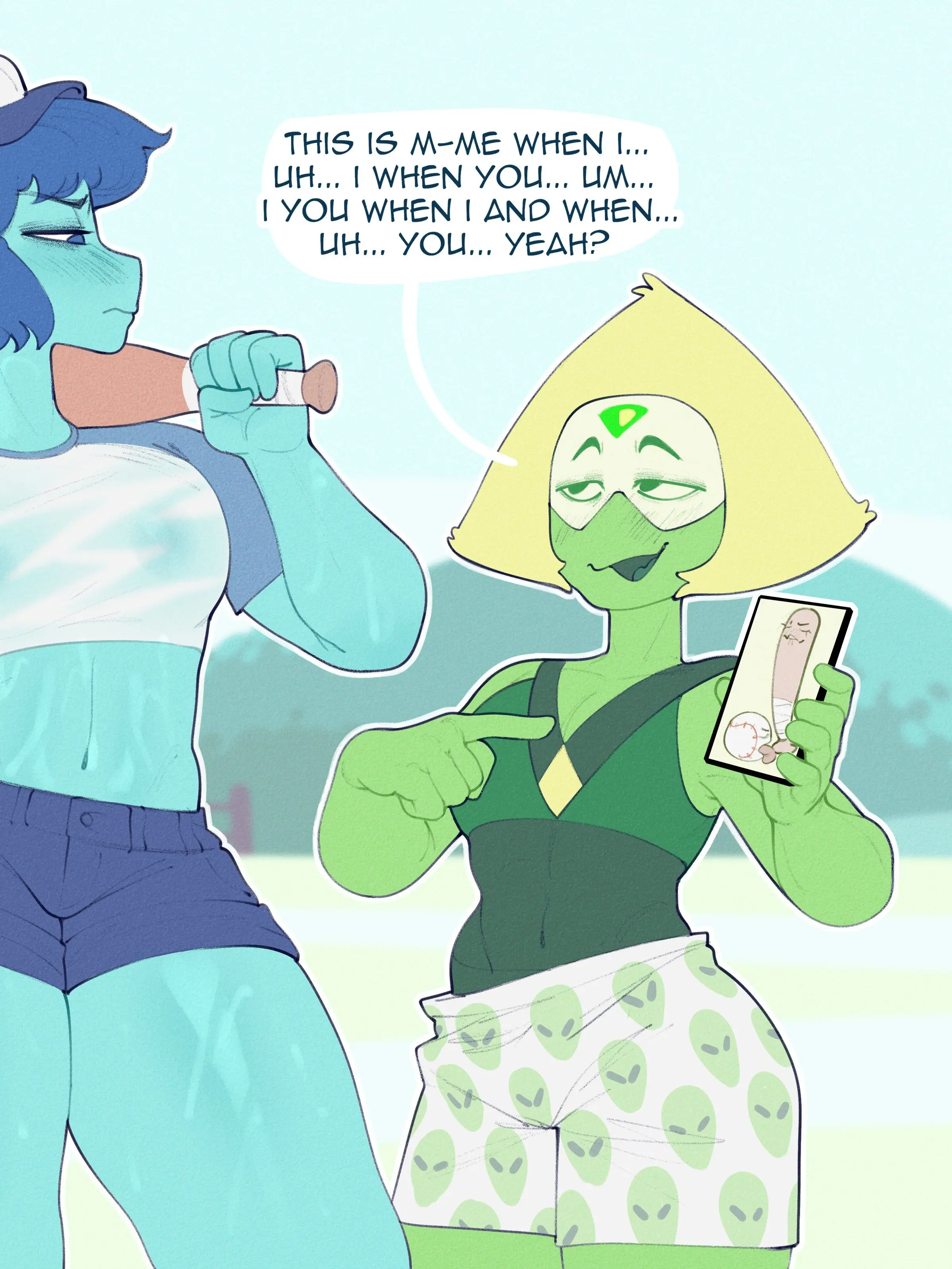 ColdSocks8986의 💚 Peridot's Secret Earth Home