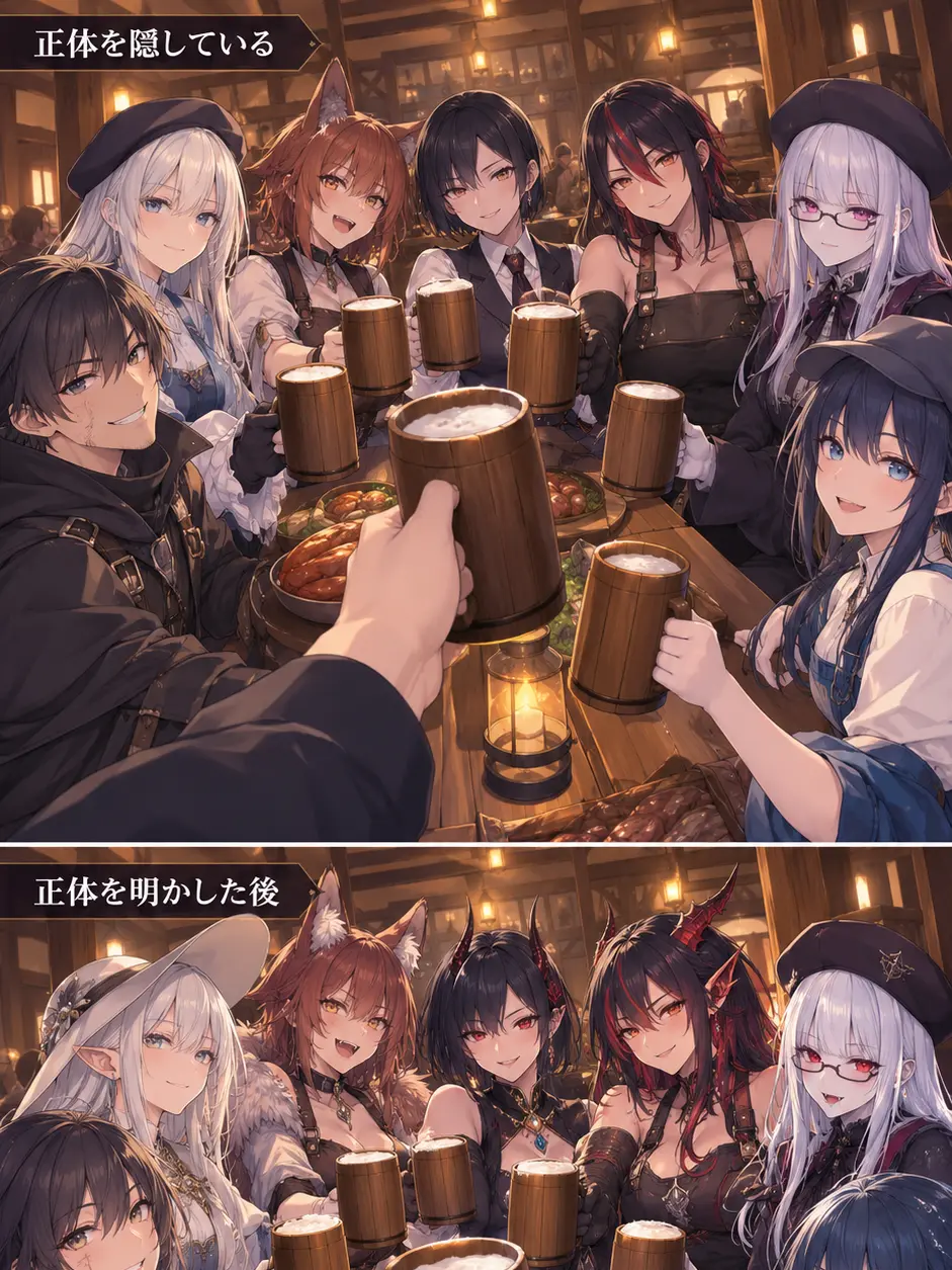 OpaquePad2046의 正体を隠した飲み会