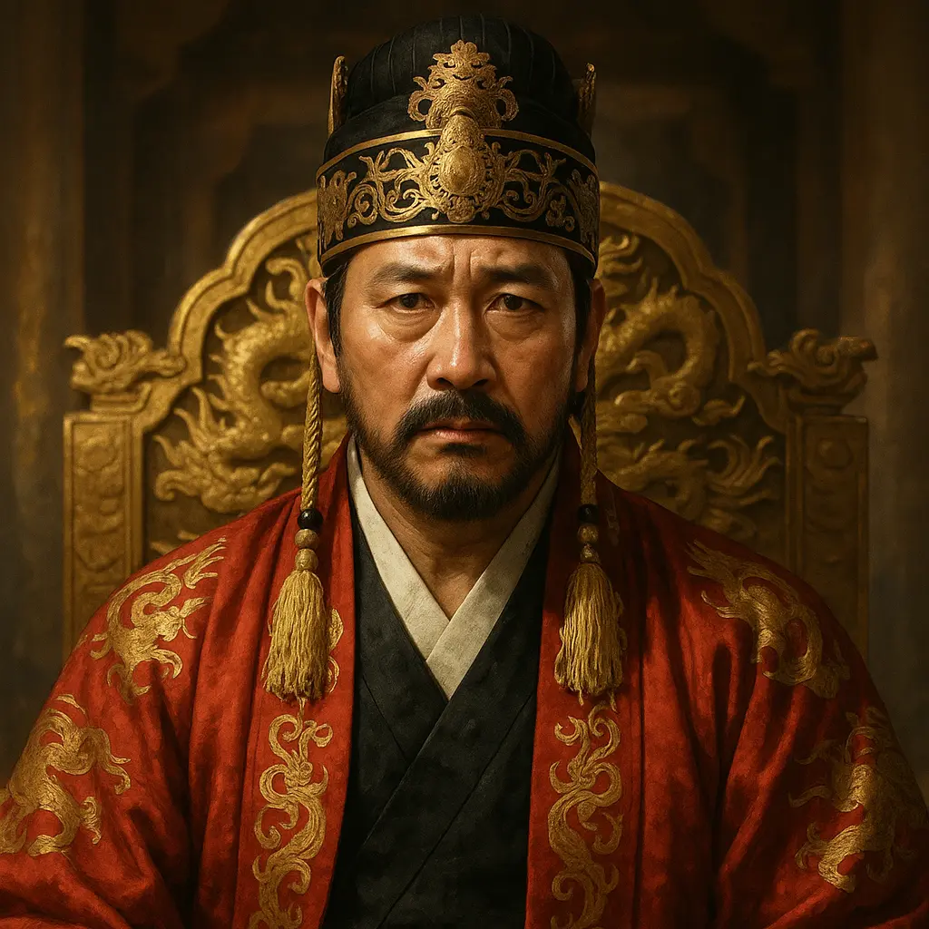 IvoryRack1858의 전광렬 금와왕 – 주몽 속 고뇌하는 