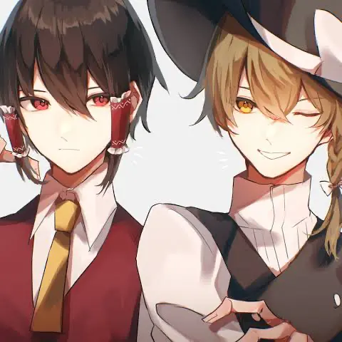 raaaan의 幻想郷の少女たちが男性化してしまった