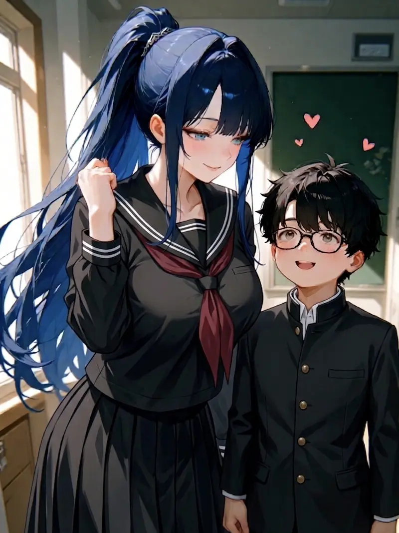 MintyFlake2499의 よわよわ彼氏を守る女