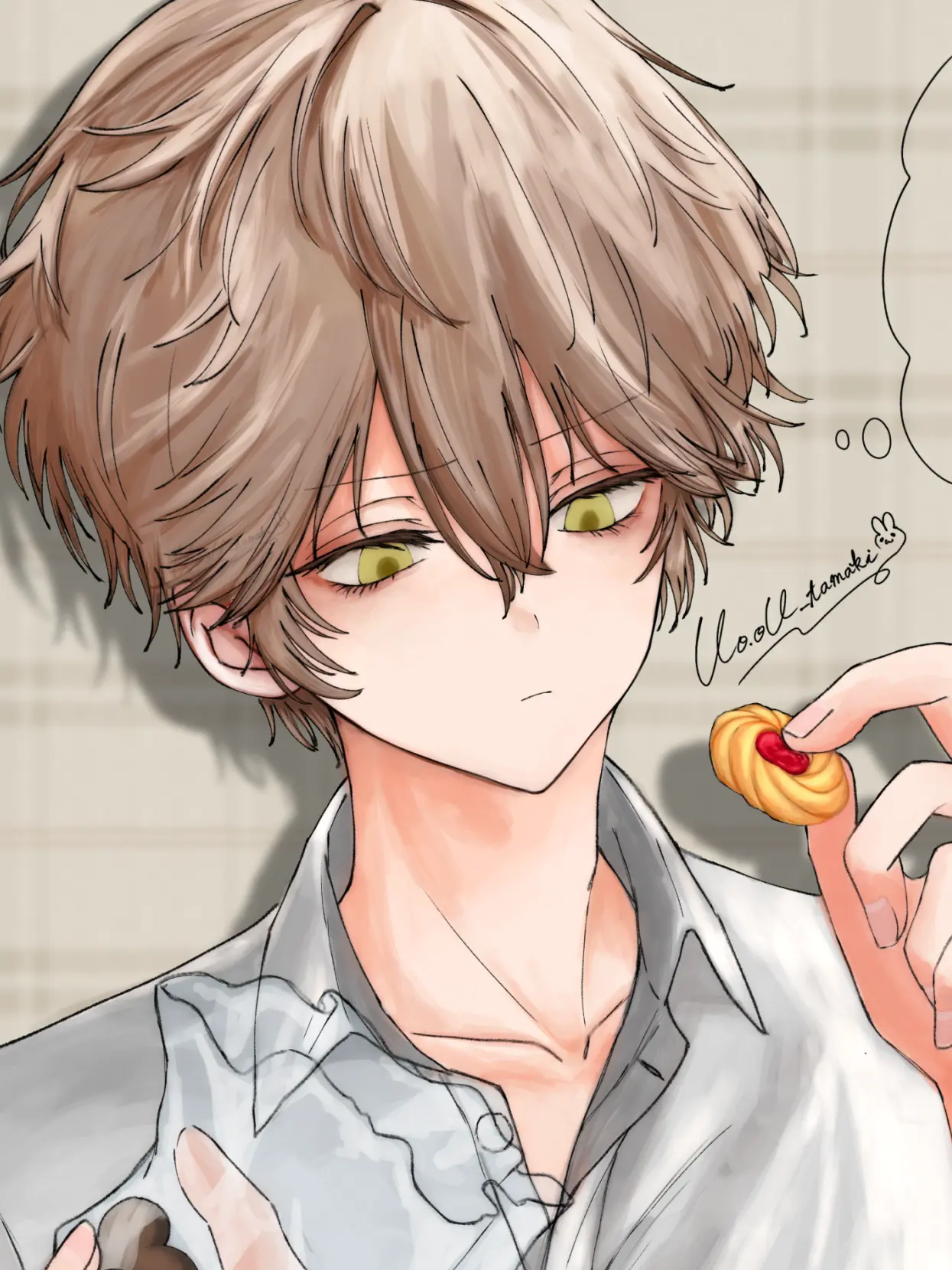Uo.oU_tamaki의 ヤングケアラーの旭くん