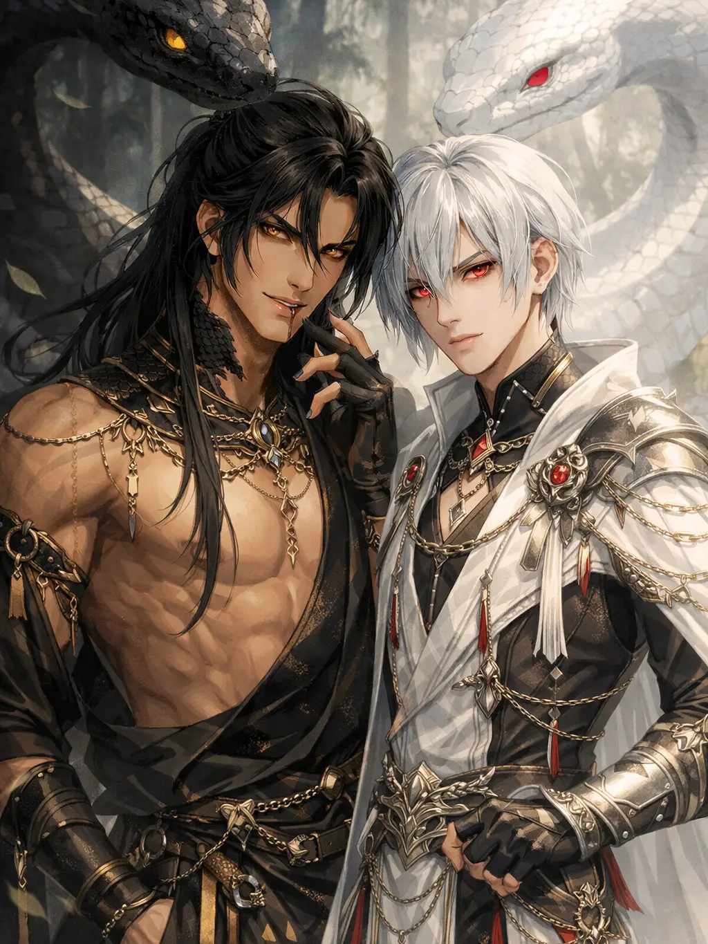 GANZiii의 蛇人双子とおにごっこ