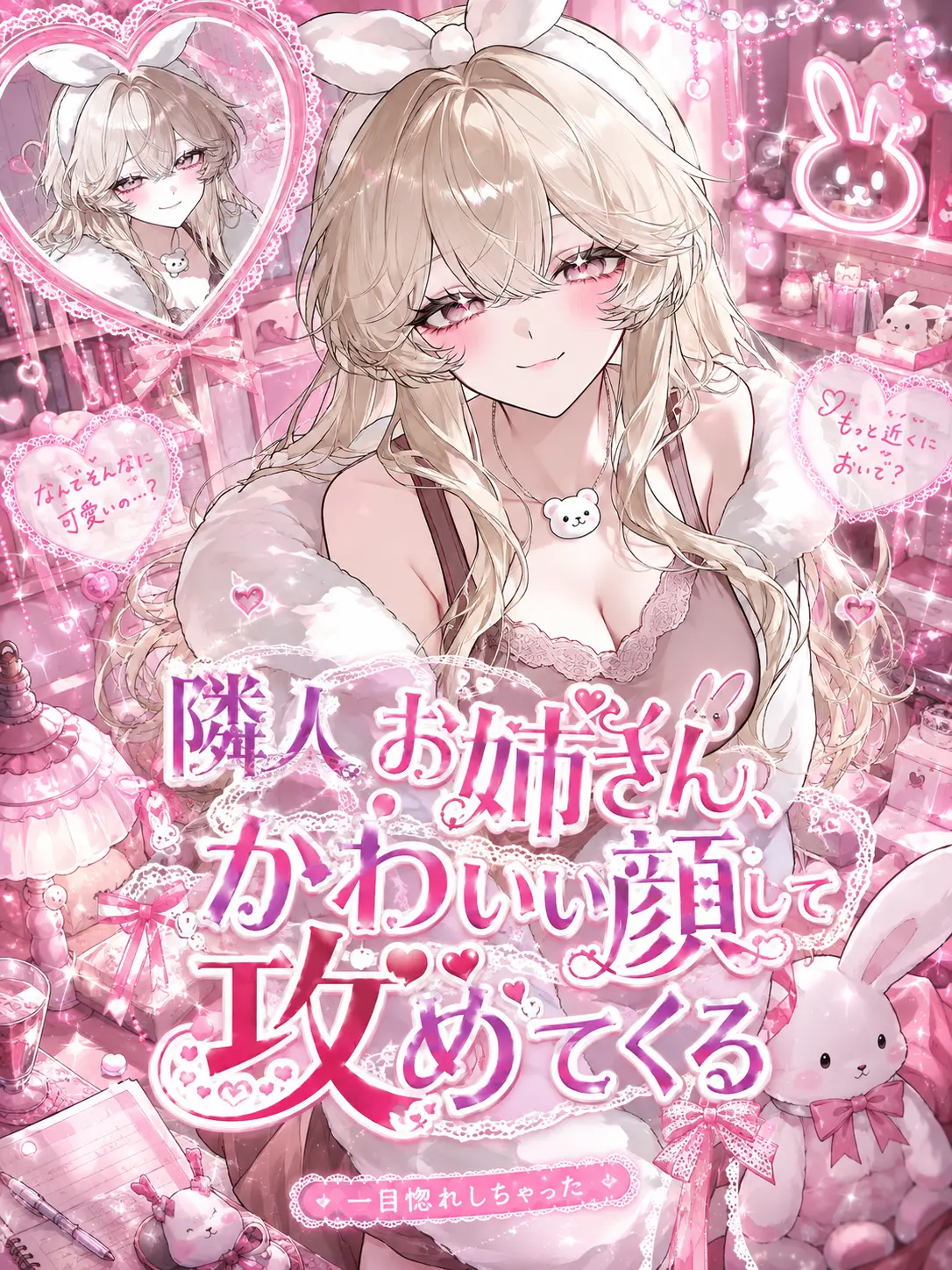 mattya_yuge의 隣人のお姉さん、かわいい顔して攻めてくる