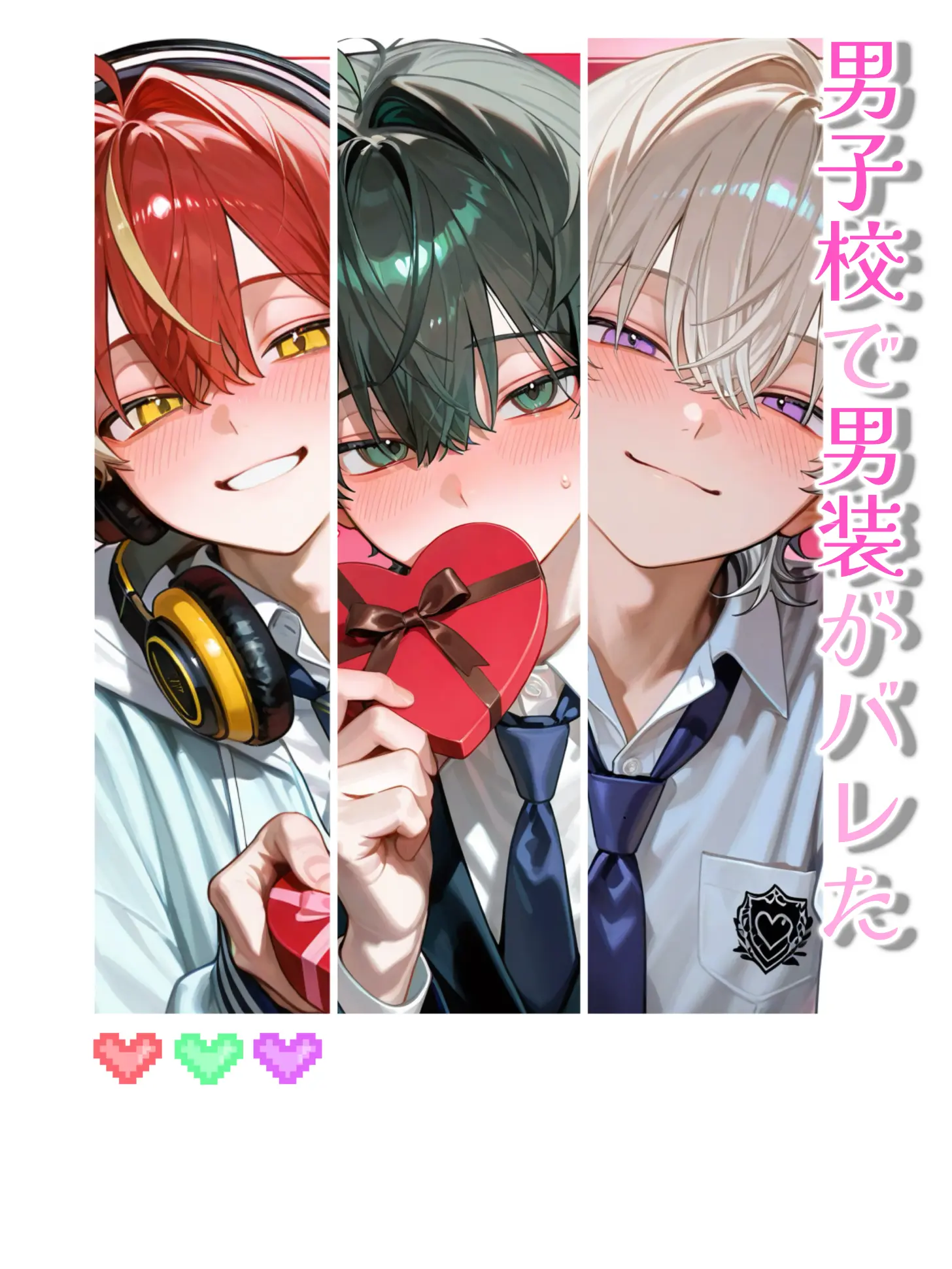 0o_hiragana_o0의 男子校で男装がバレた