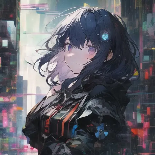 Neonuidol의 글리치 여왕