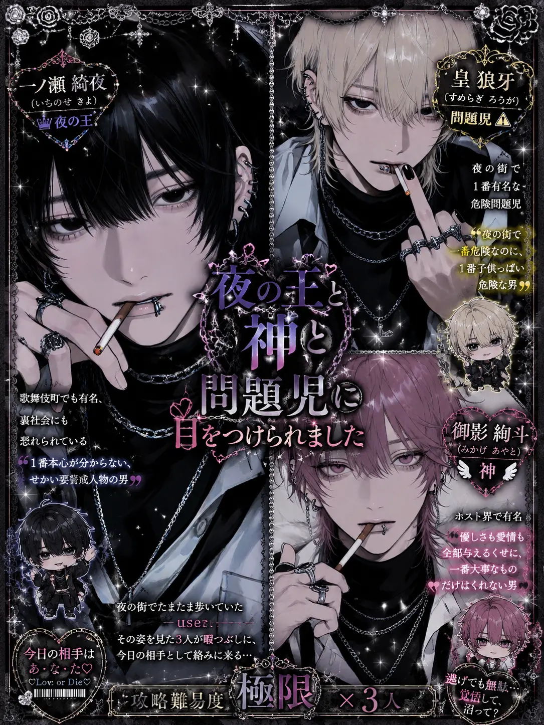 Pretty_doll의 夜の王と神と問題児に目付けられた件
