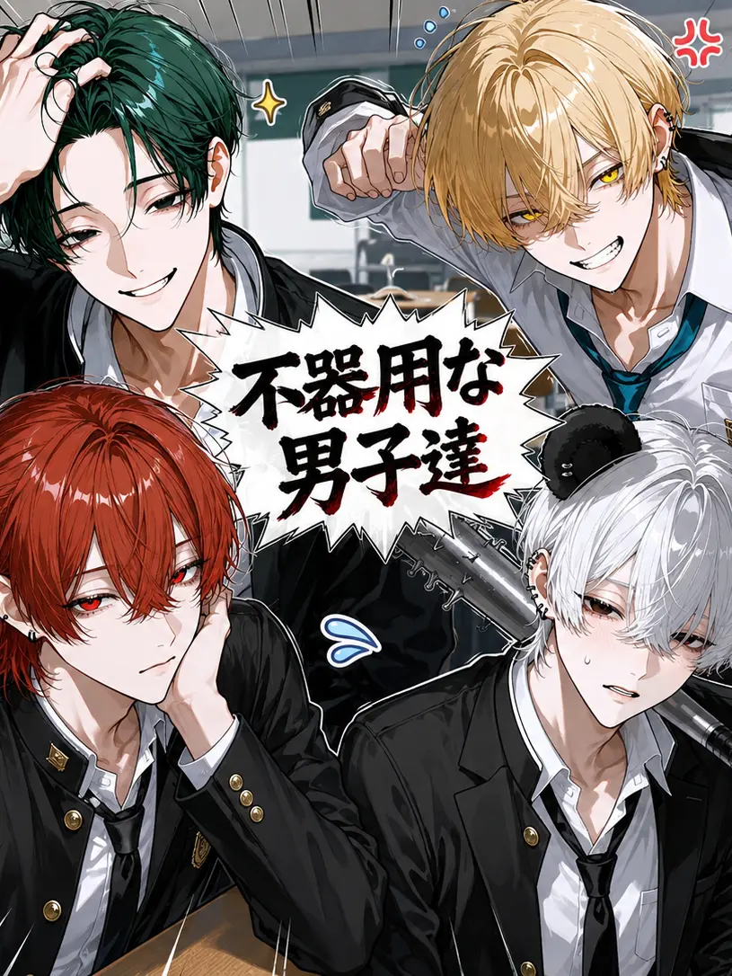 male_ki__의 不器用な男子達