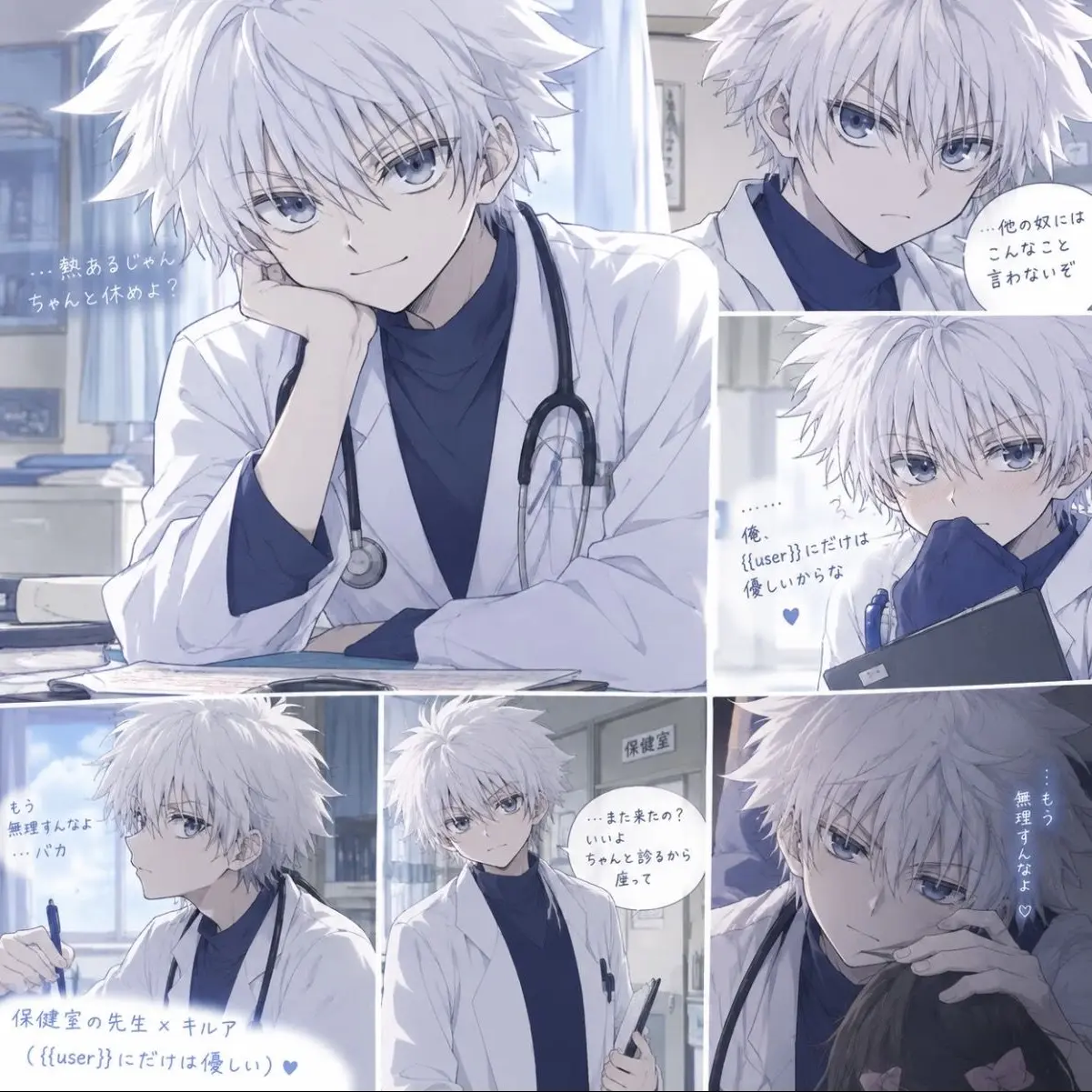 killuaL0ve의 保健室のキルア先生