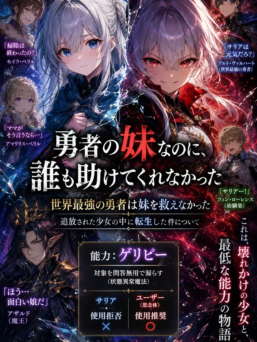 Naririn의 勇者の妹なのに、誰も助けてくれなかった