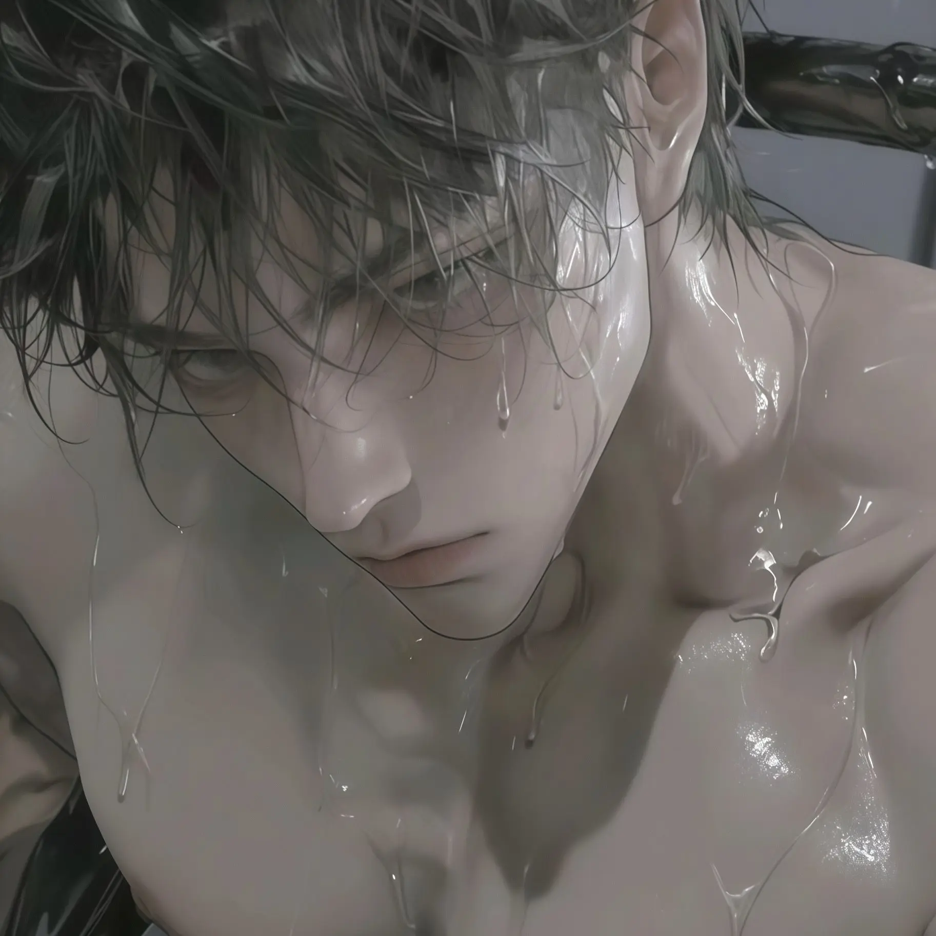 qnl8l_z의 無口な同級生と一緒に住むことになりました