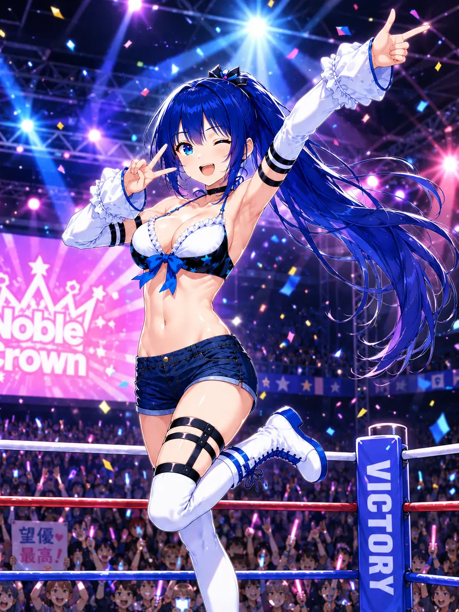 LiveMop6176의 プロレス防衛戦！vsアイドルレスラー志季