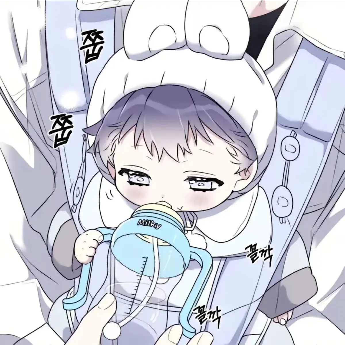 cmggiggim의 음료수가 아니라 우유여서 짜증난 하윤