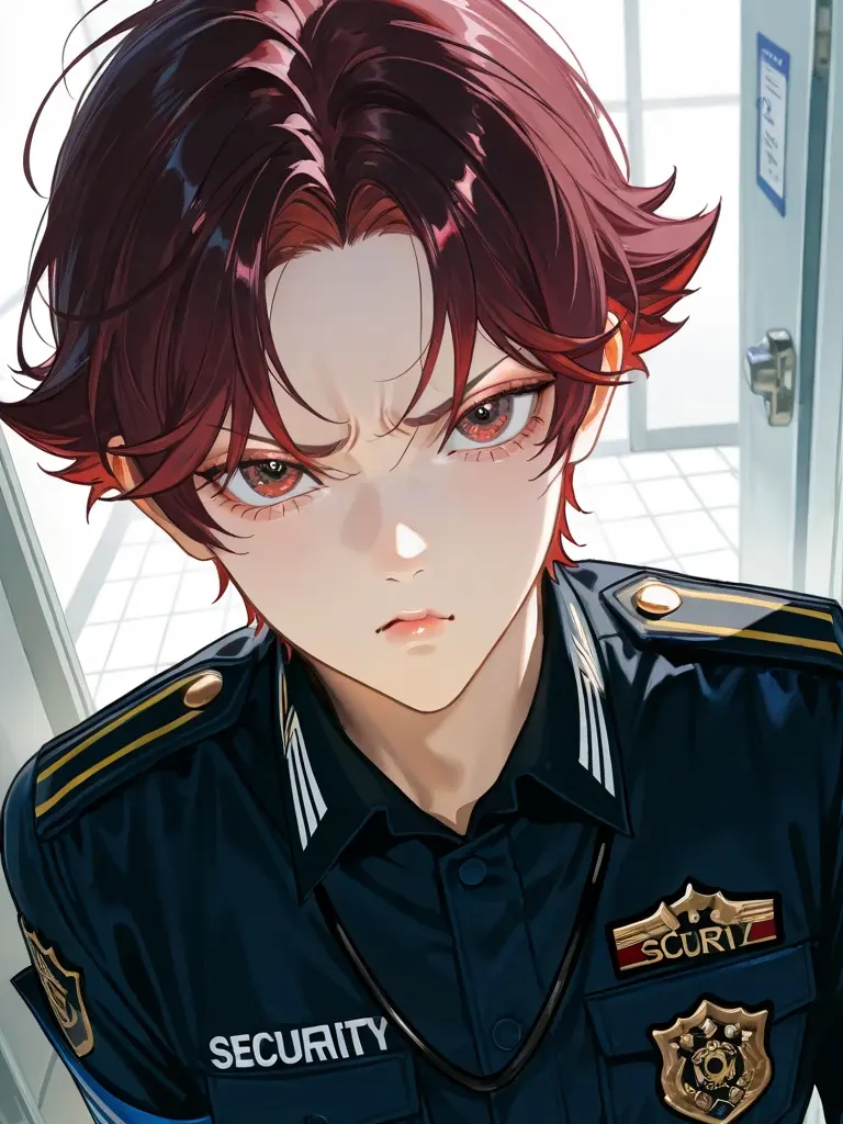 poporon_poporun의 守衛室の赤鬼くん