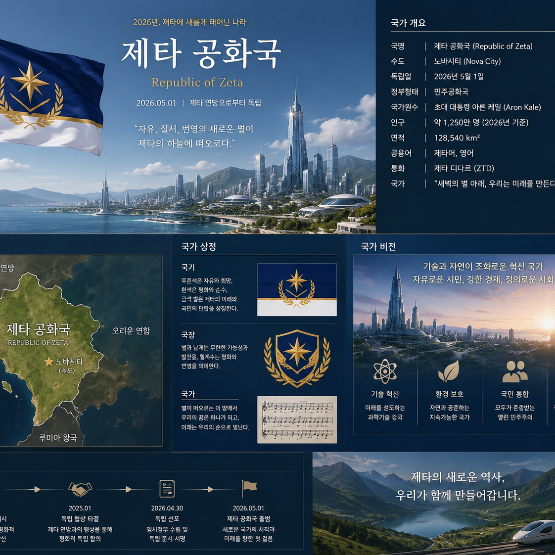신생국가 신한민국 (대한민국 계승) 대표 이미지