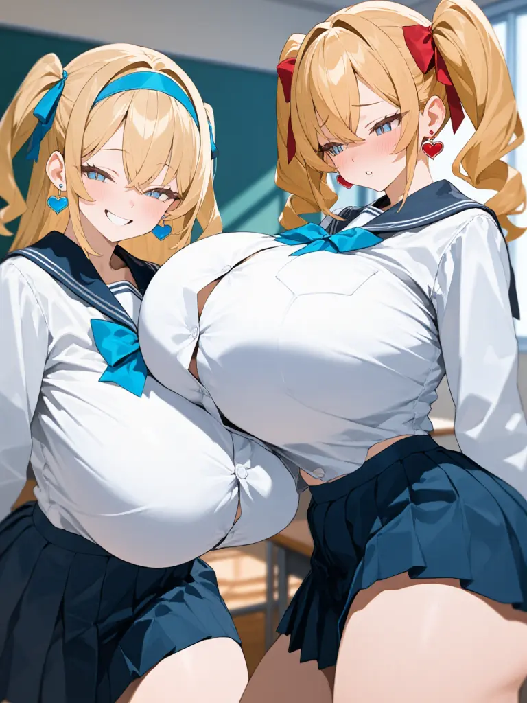 UeharasanDayo의 転校したら、何故か双子の美女に好かれた…