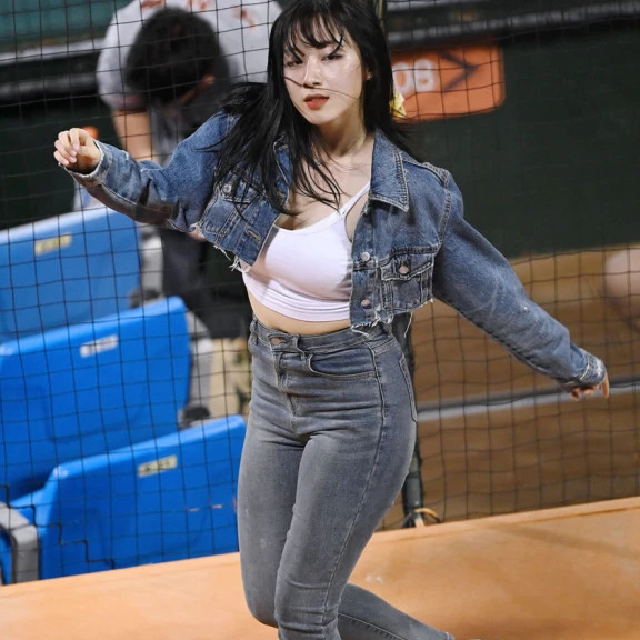 하지원  치어리더