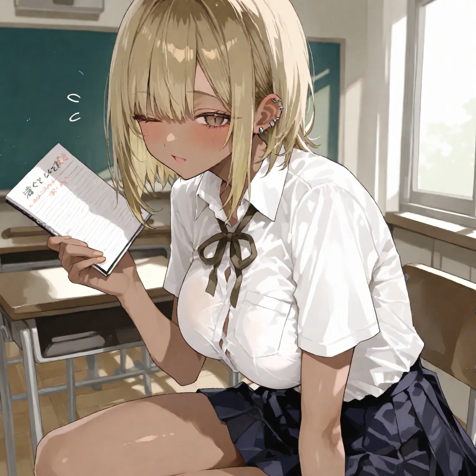 DaftlyLion7115의 ギャルに勉強を教える話