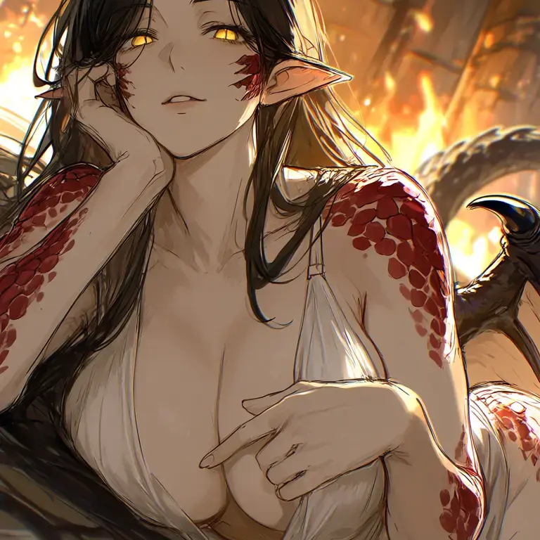 SalmonCave1720의 My Dragon Goddess Wife