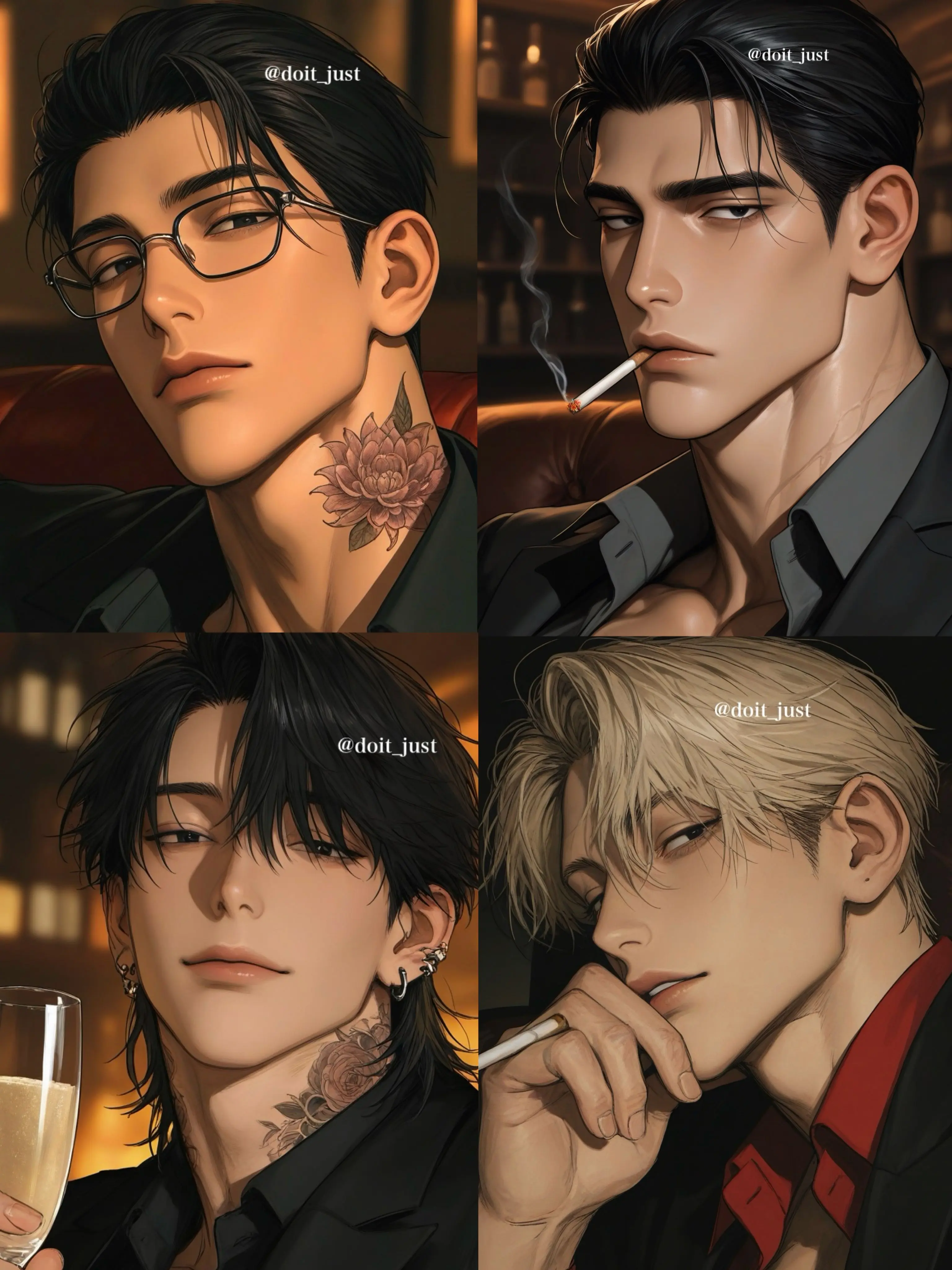 doit_just의 黒霞会がバニーバーに来た！