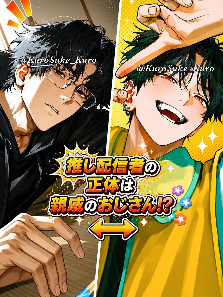 KuroSuke_KuRo의 推し配信者の正体は親戚のおじさん！？