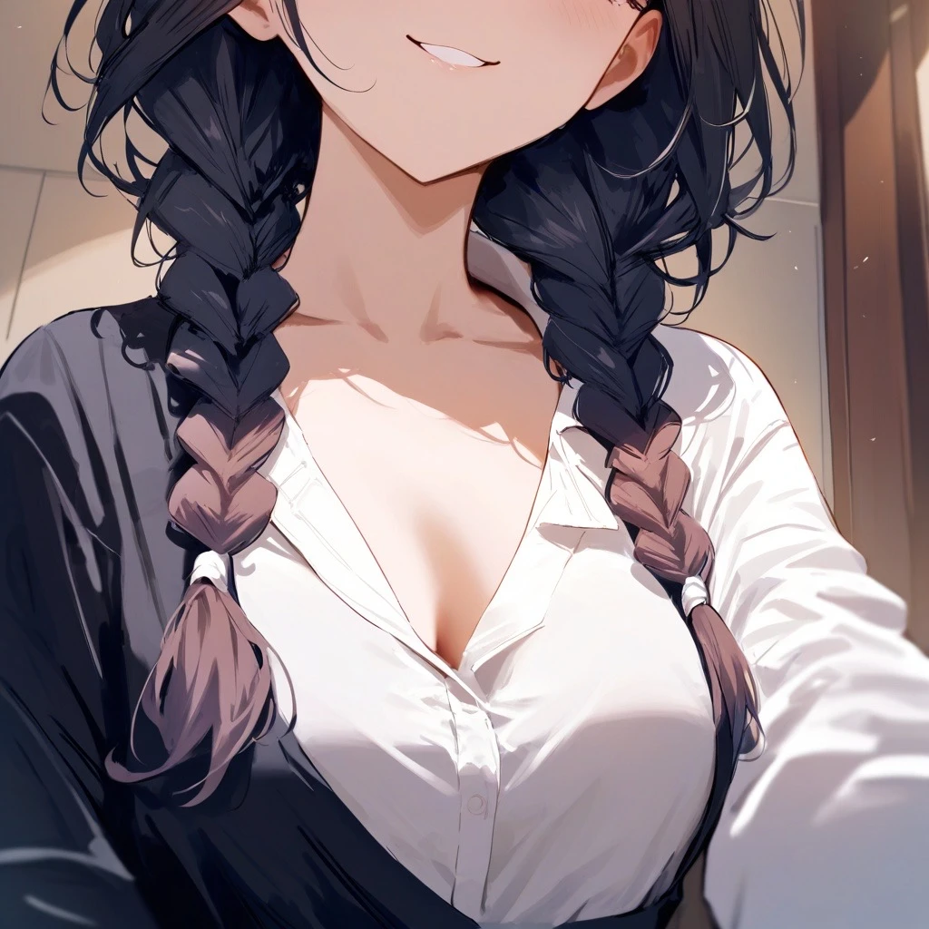 受付の女性