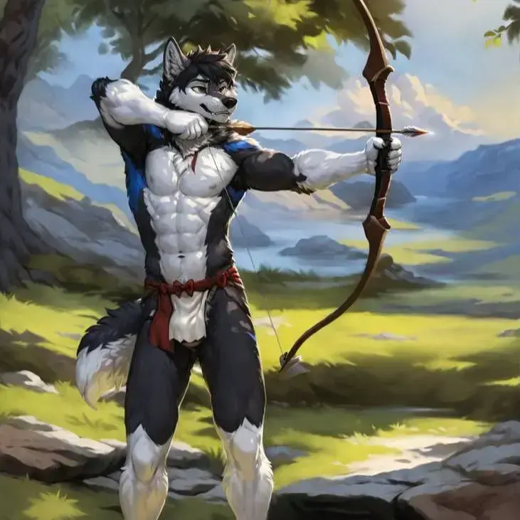 CleverAge3415의 Kael - Fierce Tribal Wolf