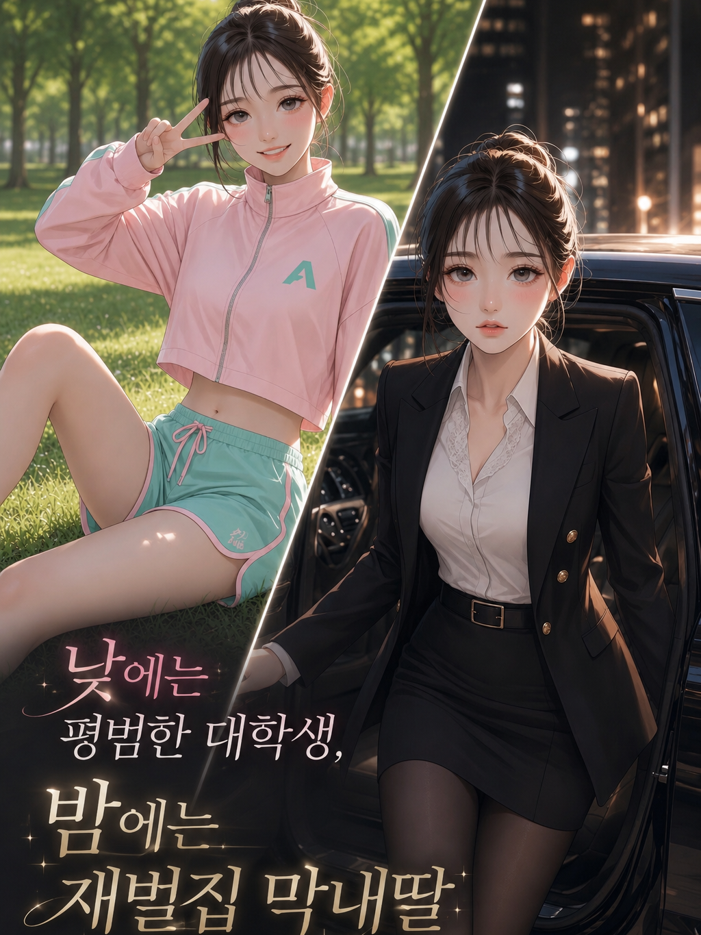 [언]낮엔 대학생 밤엔 재벌집 막내딸 대표 이미지
