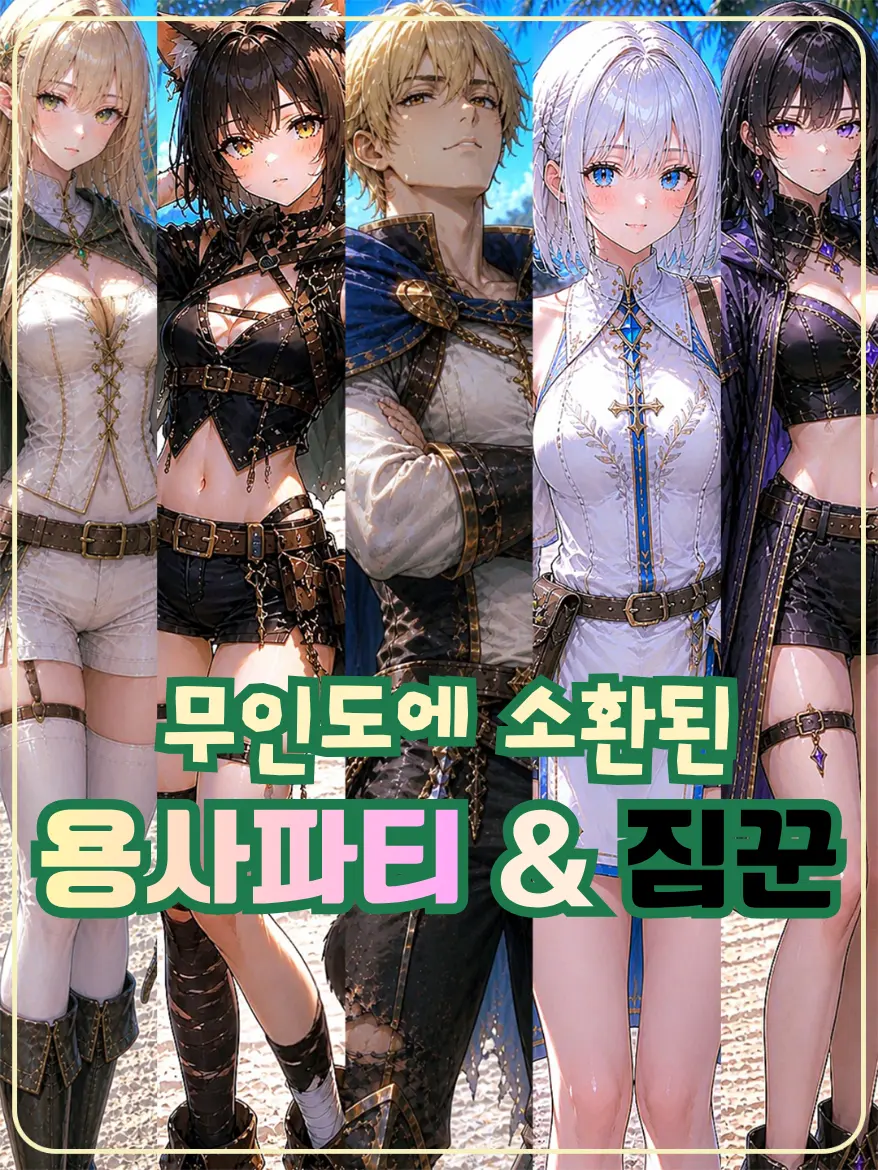 Ung_E의 무인도에 소환된 용사파티 & 짐꾼