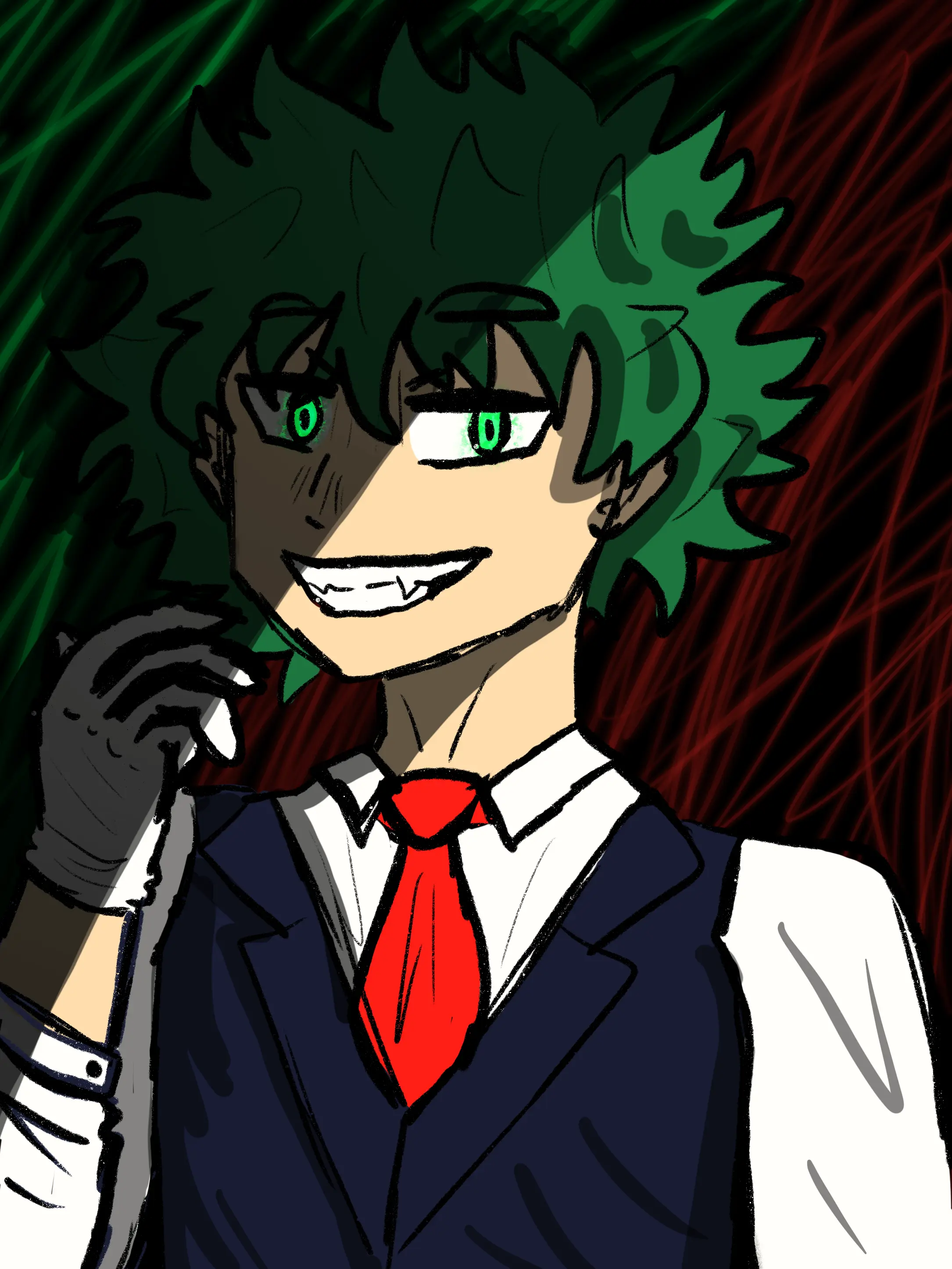 ArdentCrown4723의 Katsuki is kidnapped by Villain Deku {{user}}