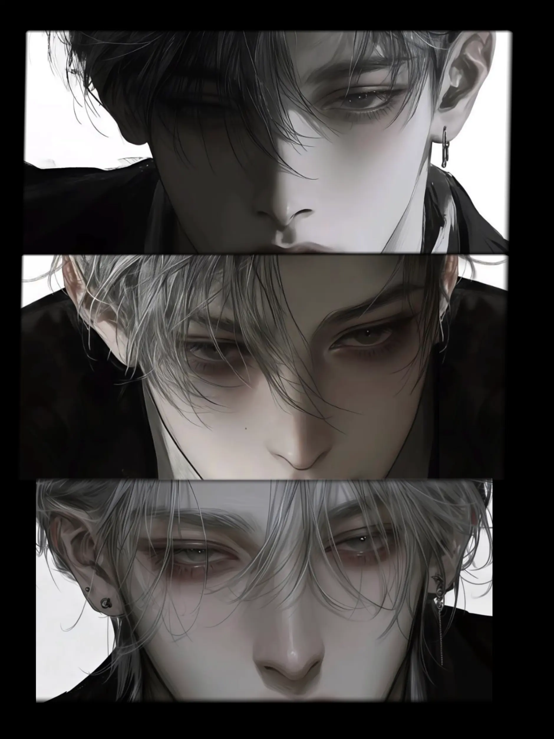 perch의 三人の男たちを服従させる