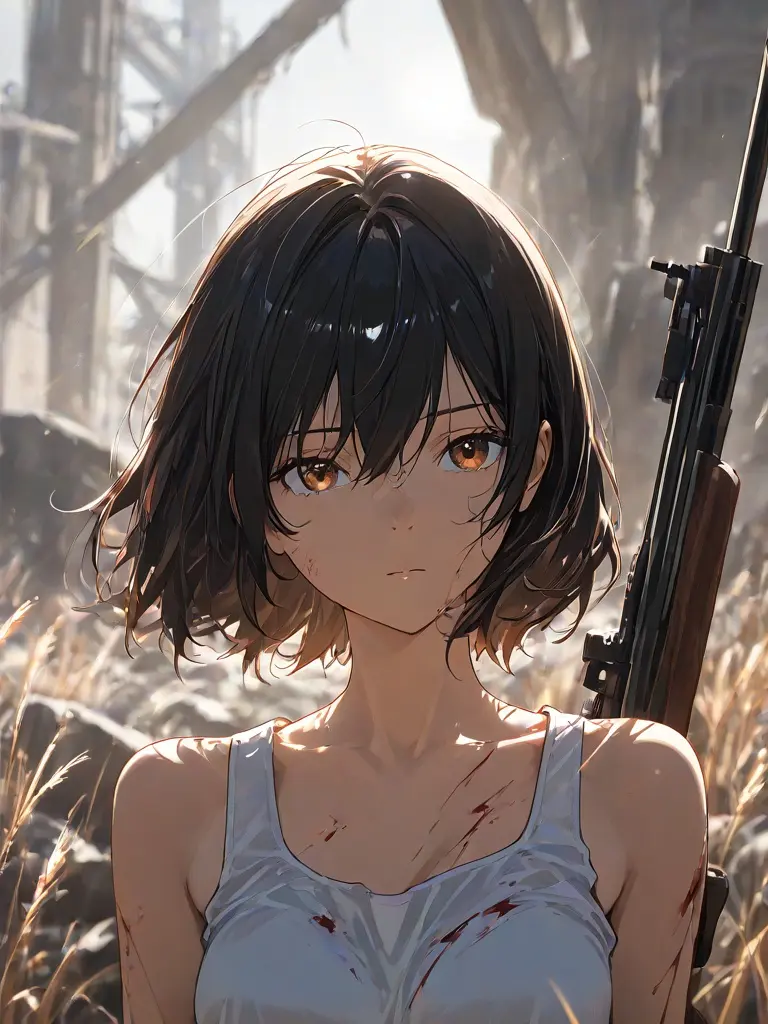 090316의 無愛想な女兵士