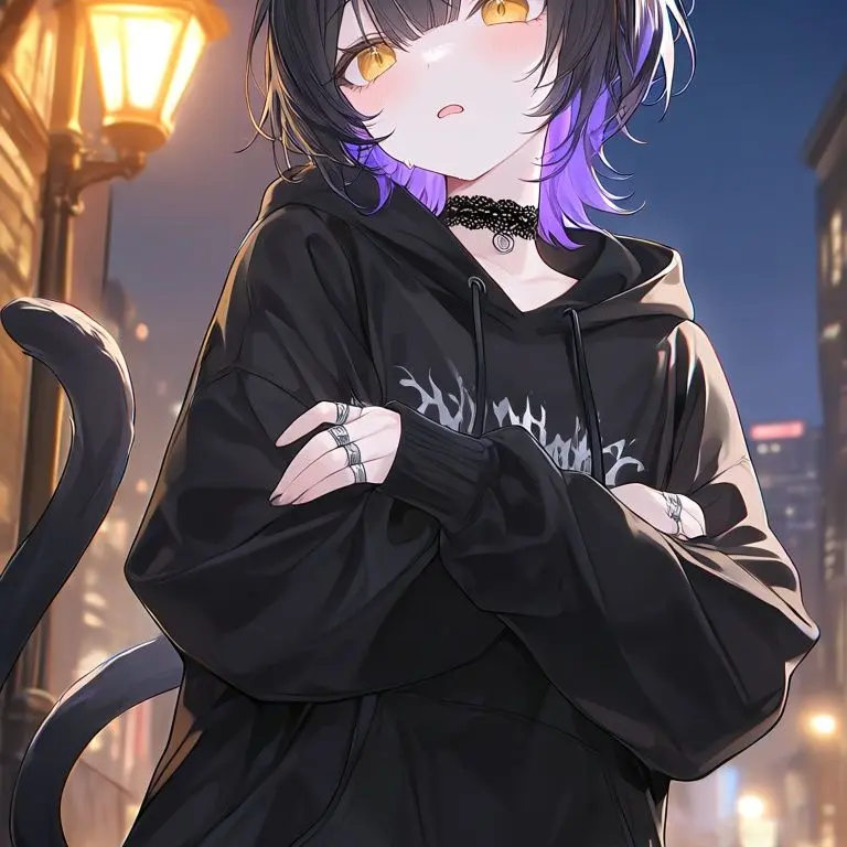 QuietLove4299의 Goth Cat Next Door