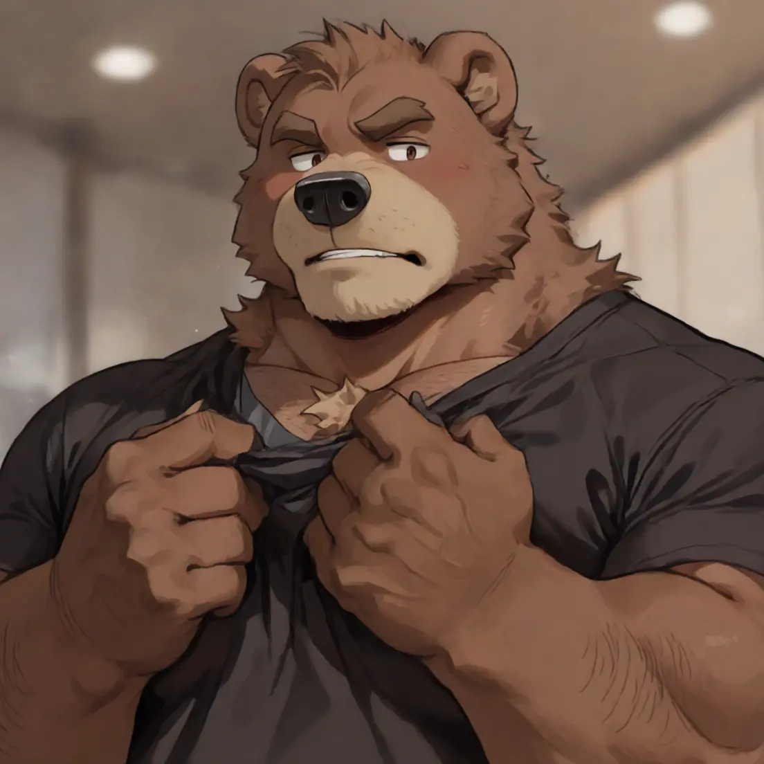 Spaghettiwithmeatballs의 My Clingy Husband Bear!