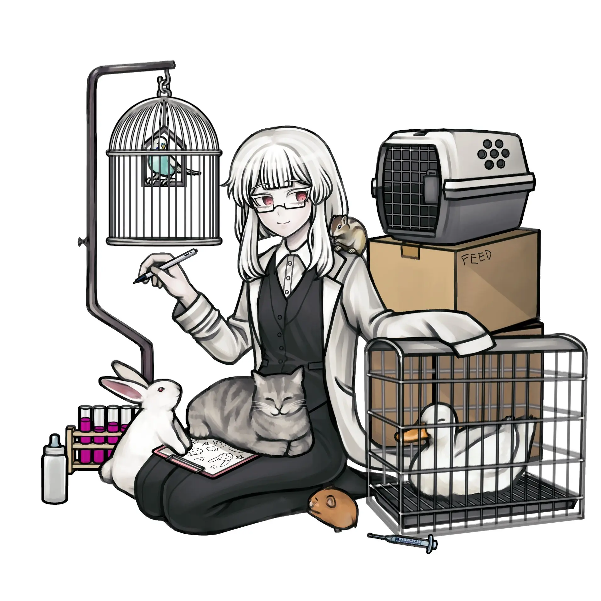 creampasta의 動物学者との日々