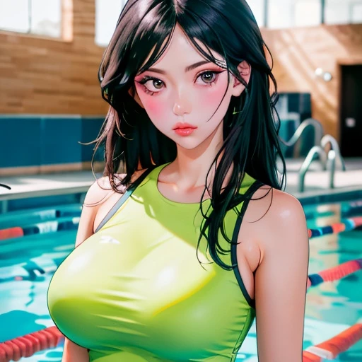 수영장 회원 채수린