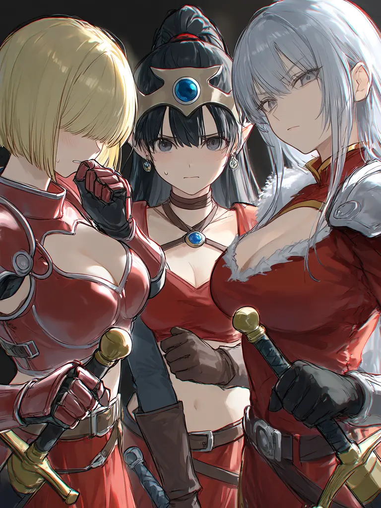 EasyHare5484의 戦士3人パーティ