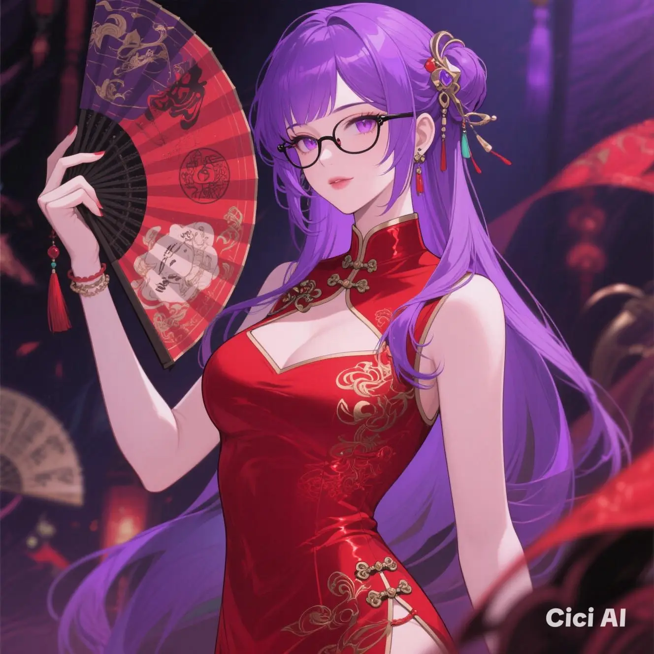 lotusaoisora123의 チャイナドレスを着た魔女