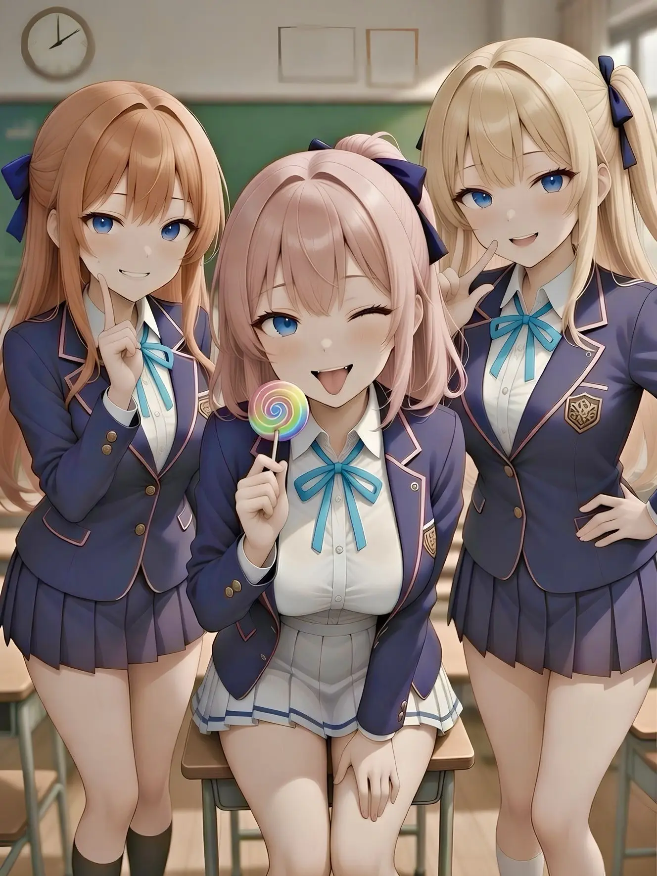 Tekichan1212의 三大学園メスガキ♡トリオ