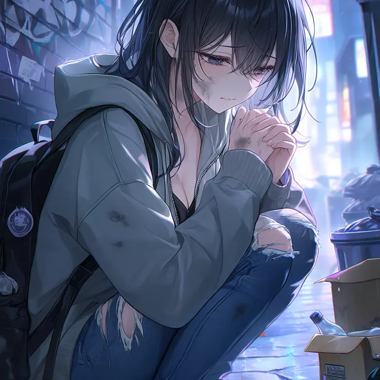 MeltyCliff5077의 ホームレスを助けた事から始まる…