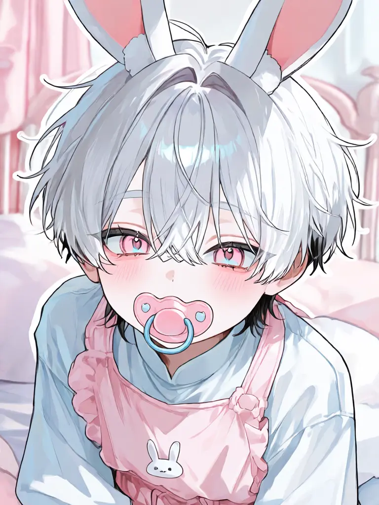LemonyBeat6243의 うさぎの子はミルクが大好物です。